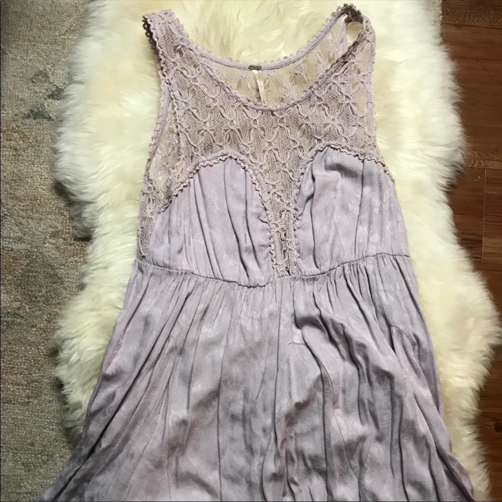 Free people lavender dress